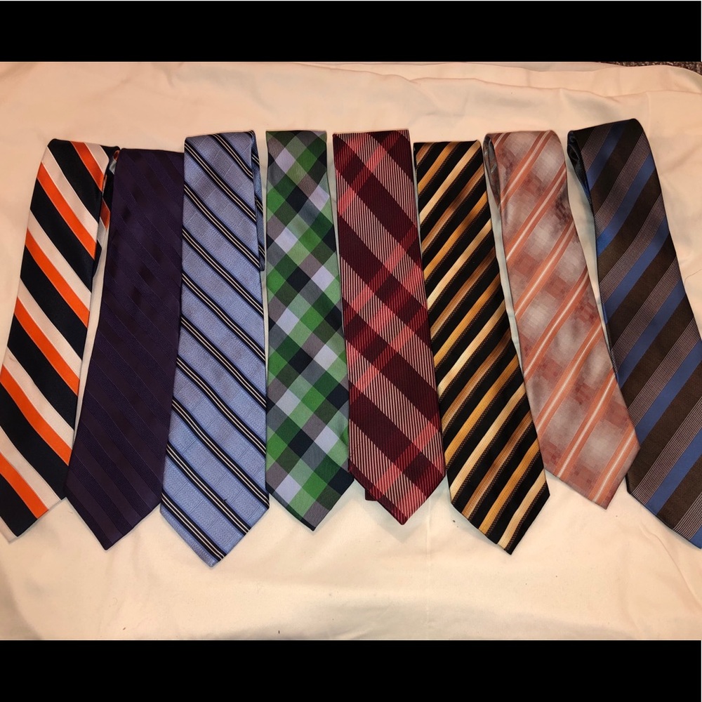 Assortment of Paisley, Stripe & Pattern Mens Ties